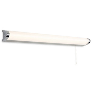 Luminosa Lighting Luminosa Amari 1 Light 14W Switched Bathroom Over Mirror Wall Light Chrome Ip44