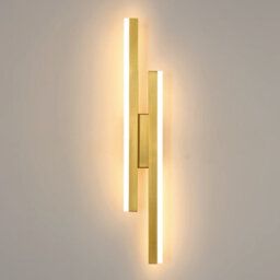 Pheashine Gold Nordic Led Acrylic Wall Lamp, 40X9.5X4Cm With 3-Color Light 3000/4500/6500K - thumbnail 1