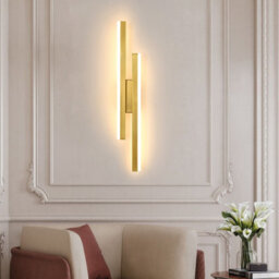 Pheashine Gold Nordic Led Acrylic Wall Lamp, 40X9.5X4Cm With 3-Color Light 3000/4500/6500K - thumbnail 3