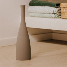 Cosmic Toilet Brush & Holder, Lime, Unique Design, Soft-Finish Coating, Saku Collection - thumbnail 7