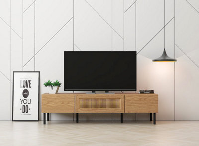 Kidsaw Lv51 Mid Oak Tv Cabinet Engineered Wood - image 1