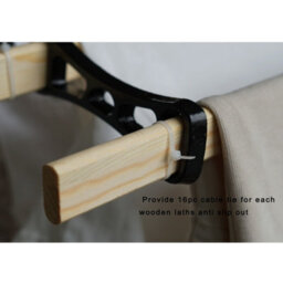 Gr8 Home Edwardian Clothes Airer 4 Lath Cast Iron Victorian Ceiling Pulley Rack Dryer - thumbnail 6
