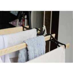 Gr8 Home Edwardian Clothes Airer 4 Lath Cast Iron Victorian Ceiling Pulley Rack Dryer - thumbnail 7