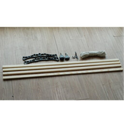 Gr8 Home Edwardian Clothes Airer 4 Lath Cast Iron Victorian Ceiling Pulley Rack Dryer - thumbnail 9