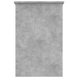 Berkfield Desk Concrete Grey 100X50X76 Cm Engineered Wood - thumbnail 5