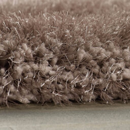 Mink Shaggy Rug, Anti-Shed Plain Rug, Luxurious Modern Rug For Bedroom, Living Room, & Dining Room-60Cm X 120Cm - thumbnail 4