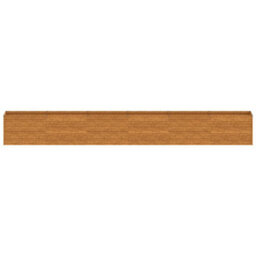 Berkfield Durable Garden Raised Bed 578X50X69 Cm Corten Steel - thumbnail 4