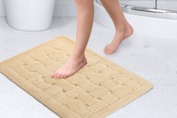 Shades Collection Bath Mat In Cream - thumbnail 2