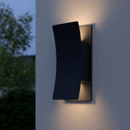 Eglo Verdolino Steel Led Tricolour Modern Wall Light, Black