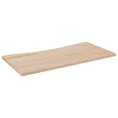 Berkfield Durable Desk Top 110X60X2.5 Cm Solid Wood Pine