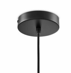 Furniturebox Uk Abigail Smoky Grey Glass Pendant Ceiling Light - thumbnail 7