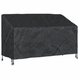 Walplus Garden Bench Cover Black 165 X 70 X 65  94 Cm 420D Fabric - thumbnail 5