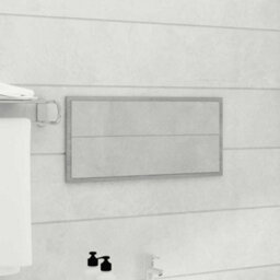 Walplus 2 Piece Bathroom Furniture Set Grey Sonoma Engineered Wood - thumbnail 4