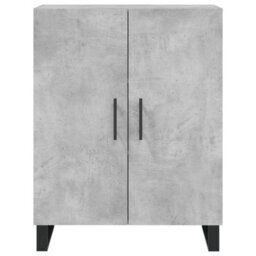Berkfield Highboard Concrete Grey 69.5X34X180 Cm Engineered Wood - thumbnail 8