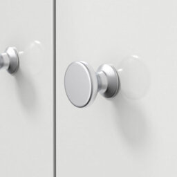 Affine 655mm Vanity Unit & Basin Set Freestanding Bathroom Sink Single Tap Hole Floor Standing Matt White - thumbnail 4