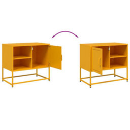 Berkfield Tv Cabinet Anthracite 100.5X39X60.5 Cm Steel - thumbnail 9