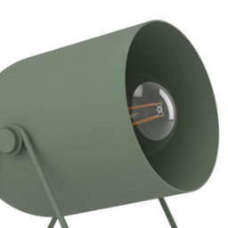 Eglo Tilston Steel Minimalist Desk Lamp, Green - thumbnail 3