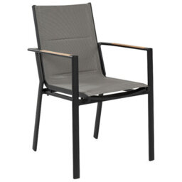 Beliani Garden Dining Set 4 Seater Maletto/busseto Glass Black - thumbnail 8
