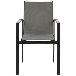 Beliani Garden Dining Set 4 Seater Maletto/busseto Glass Black - thumbnail 9