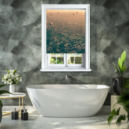 Lister Cartwright Photographic Blackout Roller Blinds For Bedroom Windows - (60 X 140 Cm) - Hot Air Balloons - thumbnail 5