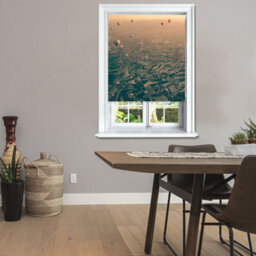 Lister Cartwright Photographic Blackout Roller Blinds For Bedroom Windows - (60 X 140 Cm) - Hot Air Balloons - thumbnail 4