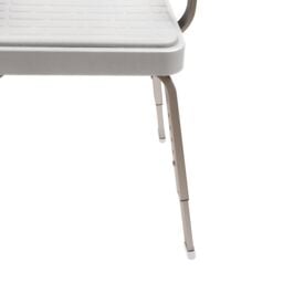 Croydex Serenity White Aluminium & Moulded Plastic Freestanding Shower Chair (H)845mm (W)545mm - thumbnail 2
