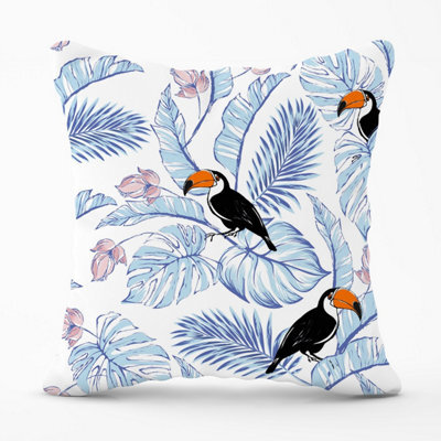 Warren Reed Designer Tropical Toucan Outdoor Cushion 45Cm X 45Cm - image 1