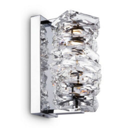 Luminosa Lighting Luminosa Maytoni Coil Modern Wall Lamp Chrome 3000K - thumbnail 3