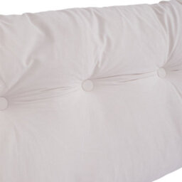 Living And Home Aristocratic White Bed Sofa Chenille Triangle Throw Pillow 180Cm W X 20Cm D X 50Cm H - thumbnail 8
