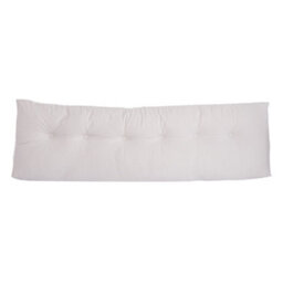 Living And Home Aristocratic White Bed Sofa Chenille Triangle Throw Pillow 180Cm W X 20Cm D X 50Cm H - thumbnail 2