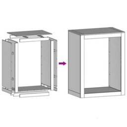Walplus Firewood Rack Black 60X40X80 Cm Steel - thumbnail 8