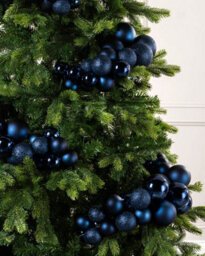 Werchristmas Navy Bauble Cluster Arch, 60 Cm - thumbnail 3