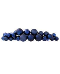 Werchristmas Navy Bauble Cluster Arch, 60 Cm - thumbnail 1