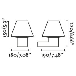 Luminosa Lighting Luminosa Mistu Outdoor Modern Wall Lamp Dark Grey 1X E27 Ip44 - thumbnail 2