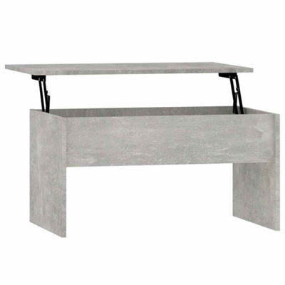 Berkfield Modern Coffee Table Concrete Grey 80X50.5X41.5 Cm Engineered Wood - image 1