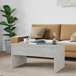 Berkfield Modern Coffee Table Concrete Grey 80X50.5X41.5 Cm Engineered Wood - thumbnail 8