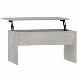Berkfield Modern Coffee Table Concrete Grey 80X50.5X41.5 Cm Engineered Wood - thumbnail 1