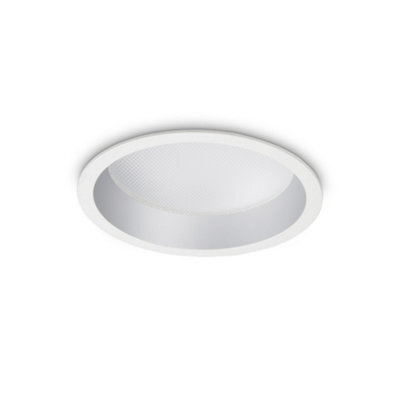 Ideal Lux Deep Integrated Led Indoor 20W Recessed Downlight Lamp White 3000K