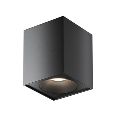 Luminosa Lighting Luminosa Zoom Yes Outdoor Surface Mounted Downlight Black Ip65 1Xgu10 - image 1