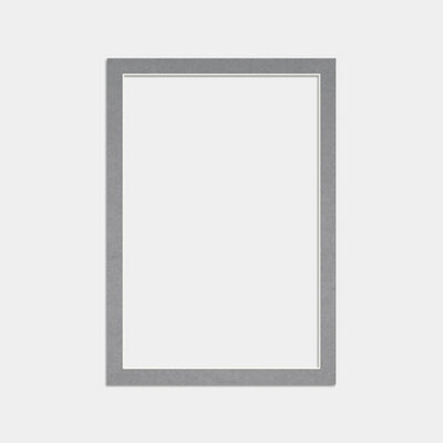 Ak Frames 20X16 Mid Grey Picture Mounts To Fit 16X12 Aperture Size - Mount Board Only (No Frame Included) - image 1