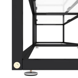 Berkfield Tv Cabinet Transparent 220X40X40.5 Cm Tempered Glass - thumbnail 5