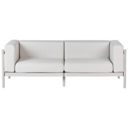 Beliani Garden Lounge Set With Table 4 Seater Ferretti Light Beige - thumbnail 5