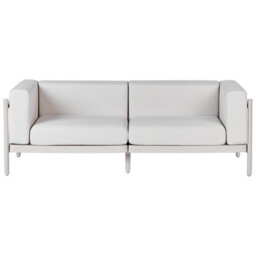 Beliani Garden Lounge Set With Table 4 Seater Ferretti Light Beige - thumbnail 4