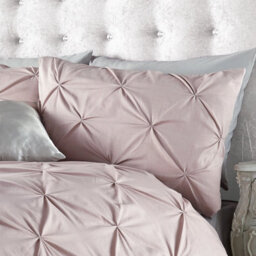 Gc Gaveno Cavailia Dazzling Diamonds Duvet Cover Bedding Set Pink Super King 3Pc With Pintuck Quilt Cover - thumbnail 2