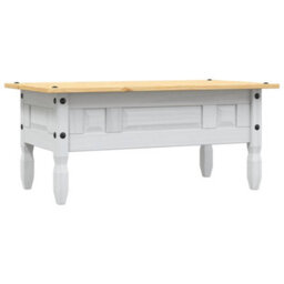 Vidaxl Coffee Table Mexican Pine Corona Range White 100X55X45 Cm - thumbnail 6