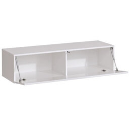 Switch Lamel X Modern Living Room Wall Unit With Cabinets And Shelving White Top Wotan Bottom - thumbnail 3