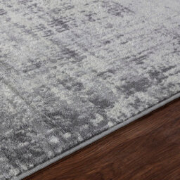 Livabliss Floransa-Abstract Charcoal Grey Off-White Modern Marble Living Dining Bedroom Rug 120 X 170 Cm Easy Care, Non Shedding - thumbnail 3