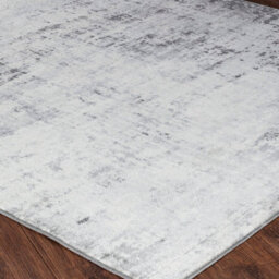 Livabliss Floransa-Abstract Charcoal Grey Off-White Modern Marble Living Dining Bedroom Rug 120 X 170 Cm Easy Care, Non Shedding - thumbnail 6