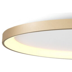 Luminosa Lighting Luminosa Niseko Ring Ceiling 78Cm 58W Led, 3000K, 4700Lm, Gold, 3Yrs Warranty - thumbnail 9