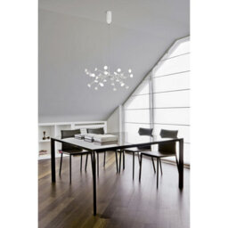 Luminosa Lighting Luminosa Adn 36 Light Ceiling, Round 74Cm, 100W Led, 3000K, 7250Lm, Black, 3Yrs Warranty - thumbnail 3